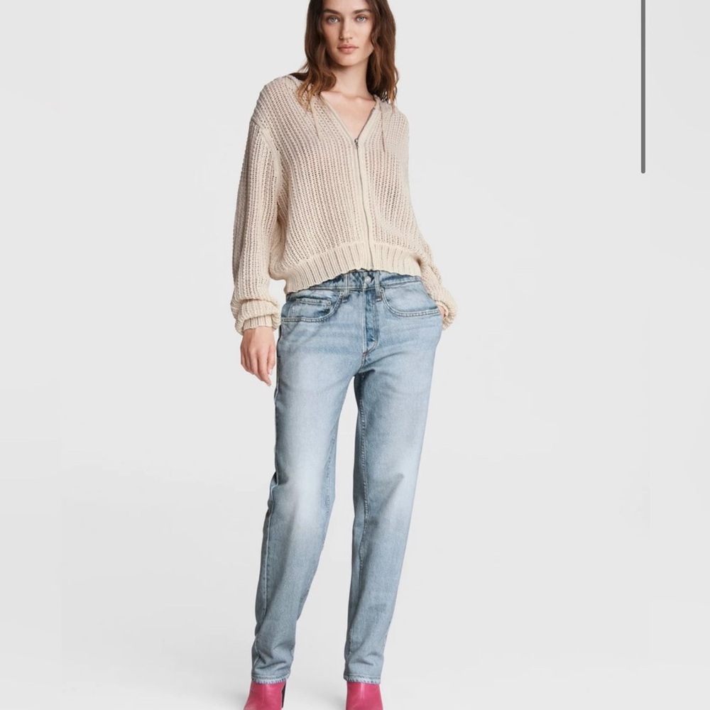 rag & bone Miramar Straight Leg Jeans Tulip Size XS